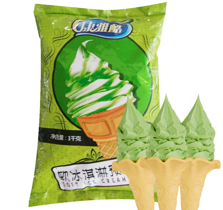Premium Soft Ice Cream Powder with Flavor Strawberry Milk flavor Sugar in Bags