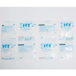 Low price guaranteed quality dehydrator ice pack sheets dry gel ice packs seafood