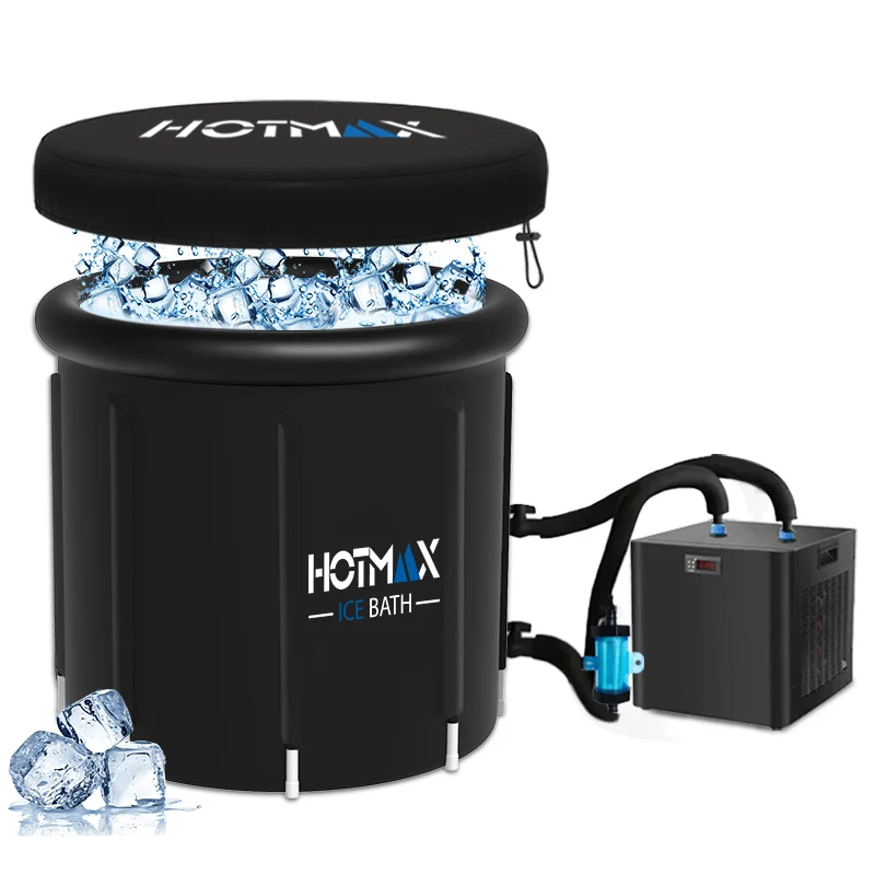 2024 New Circulating 1/3HP Water Cooled Ice Bath Chiller Cold Plunge Icebath Recovery Tub for Sports Therapy