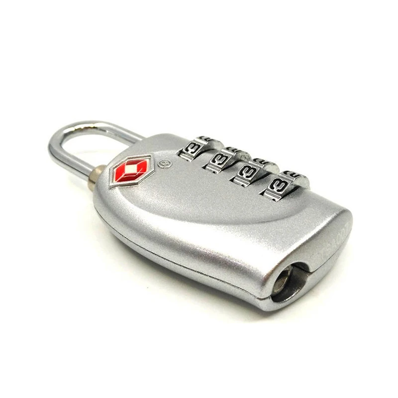 
travelmore tsa suitcase lock with cable - 4 digits smart padlock fingerprint buckle with tsa lock 