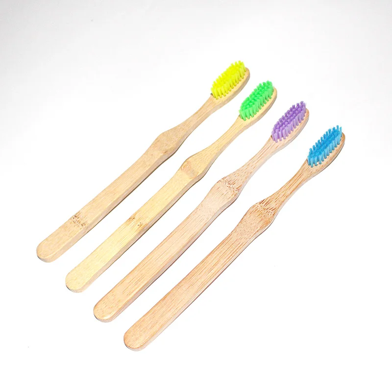 environmentally-friendly High Quality Eco friendly Medium Adult Toothbrush customized logo