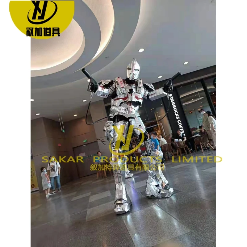 LED Costume Colorful Alien Clothing Wine Clothing Bar Stage Cross border Performance Clothing KTV Costume