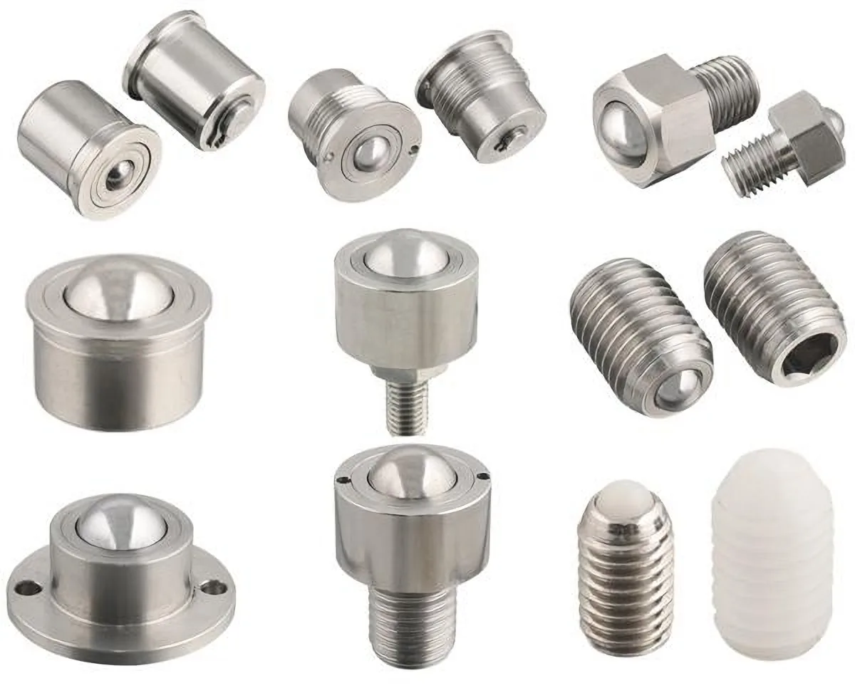 Индивидуальные малошумные универсальные шариковые трансферные ролики из нержавеющей стали ruber pom, модульные подшипники