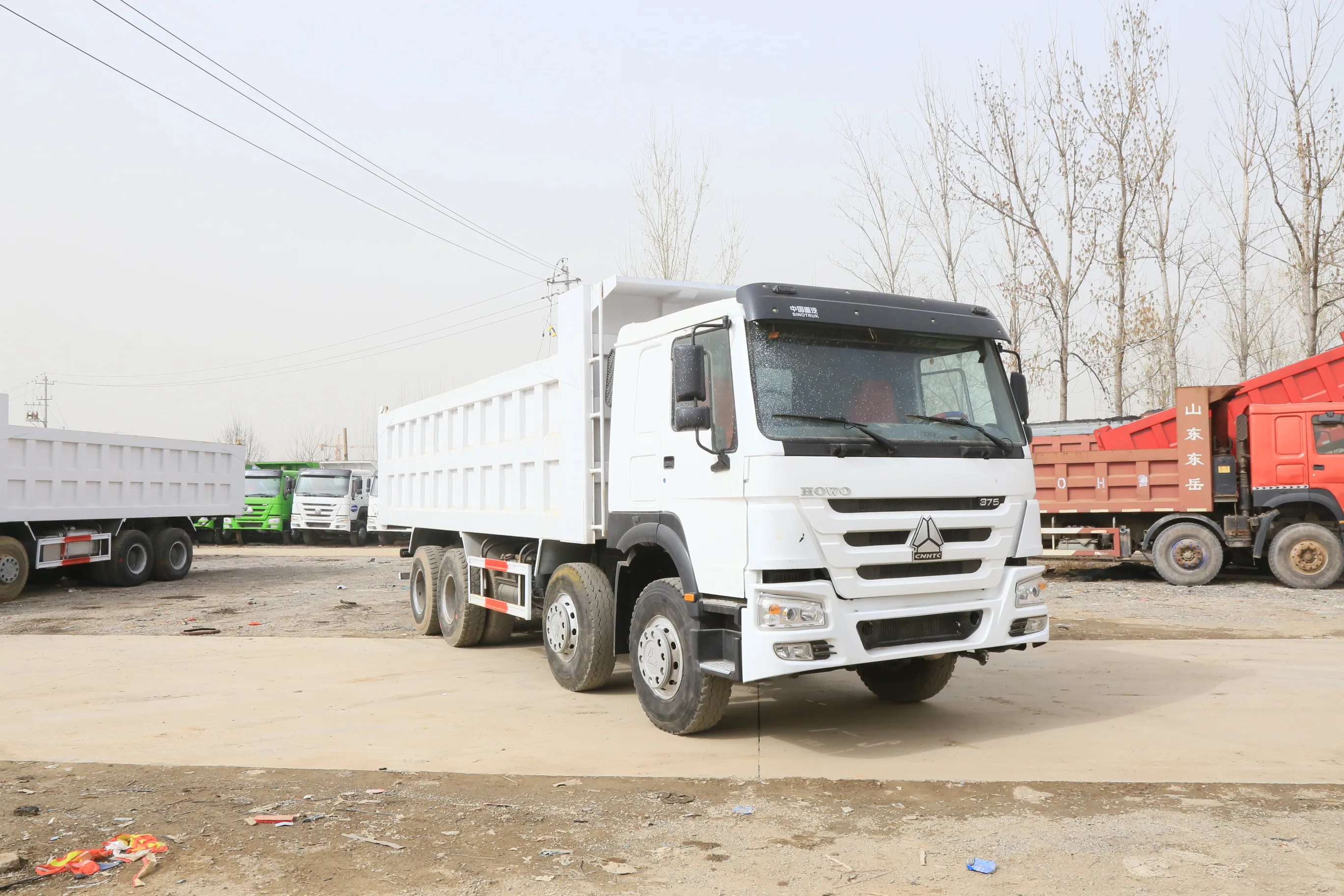  Б/у самосвал Sinotruck Howo 20 30 50 70 100 тонн 8x4