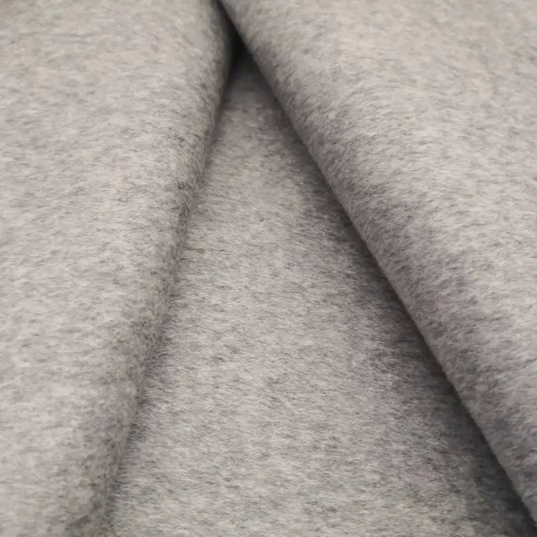 Italy High Qualtiy Fabric 100%Cashmere Fabric for Winter Women Coat Customized Warm Touch Plain