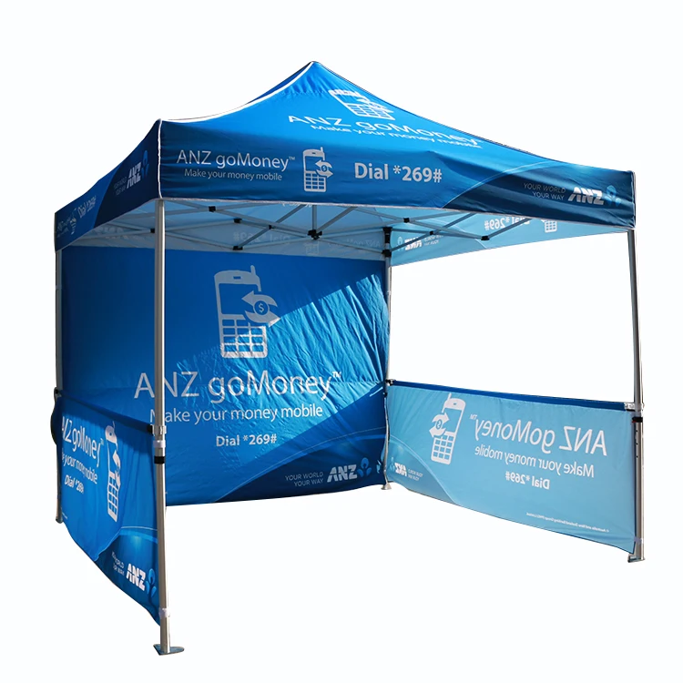 10x10ft Canopy Tent Custom Printed Aluminum Frame Pop Up Show 3x6 Canopy Roof Top Tent Trade Show Tents