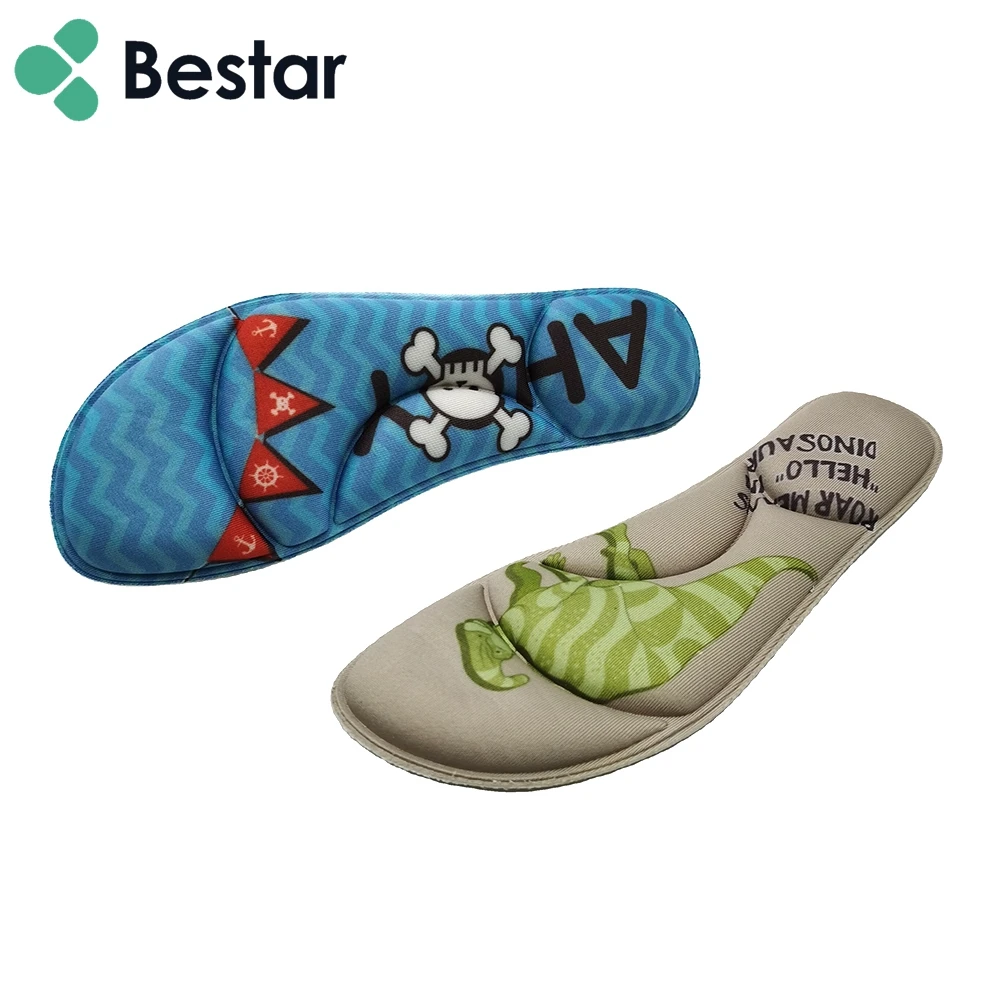 Shoe Inserts Memory Foam Insoles Breathable Shock Absorbent Kids Shoe Insoles