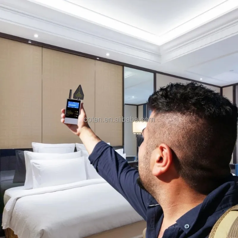 WT10  Anti Spy Bug Detector RF Detector Built-in Rechargeable Battery Wifi GSM GPS Tracker Wiretapping Spy Device Signal Detect