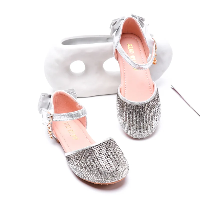 
2020 new children girl sandals Shiny Summer Shoes Princess Shoes Kids toddler girl sandals shoes 