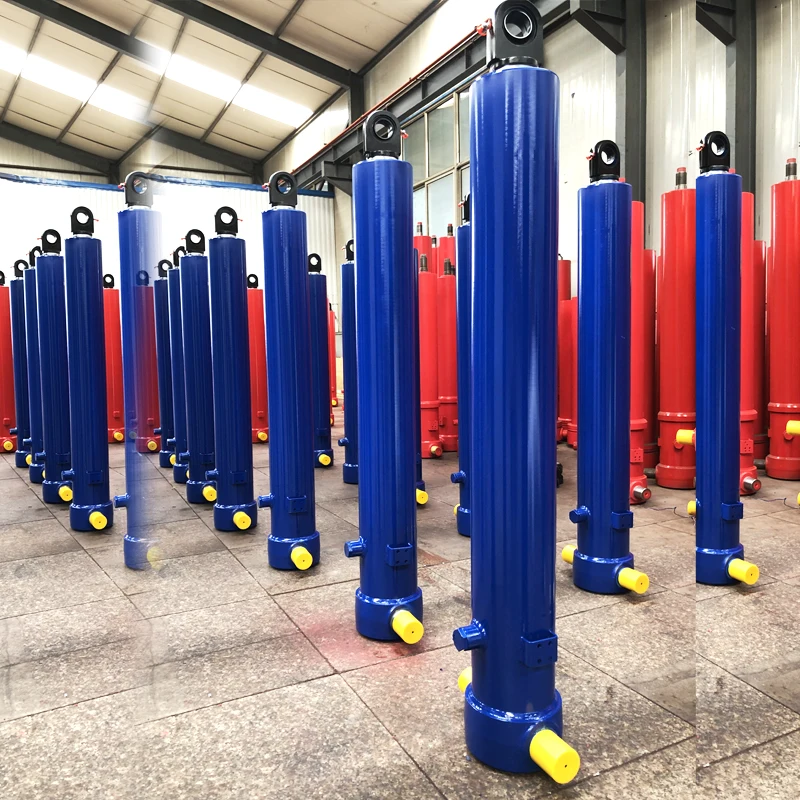 hydraulic piston Parker type customized cylinders Hydraulic hoist manufacturer from shandong xingtian machinery XINGTIAN hydraulics parts FAW hydraulic cylinder