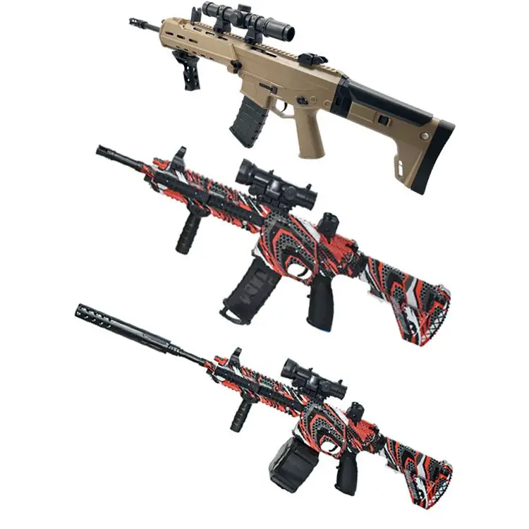 electric bb gun  guns soft ball glok guna de hidrogel gl 18 metal gel blaster blank gun gl 19 fully metallic