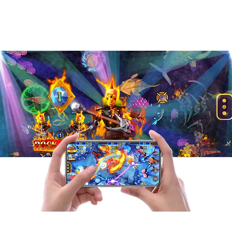 Популярное в США программное обеспечение Gameroom Fish приложение для поддержки планшетов и мобильных телефонов Game APP игровое