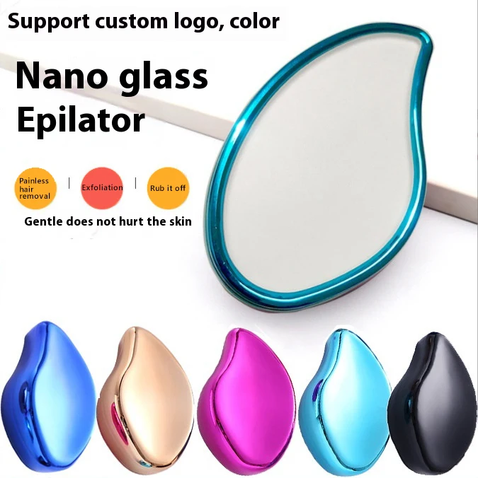 Hot Sale 1 PCS Crystal Painless Nano Epilator Stainless Steel Nano Hair Removal Body Beauty Depilation Hair Remove Tool For Home