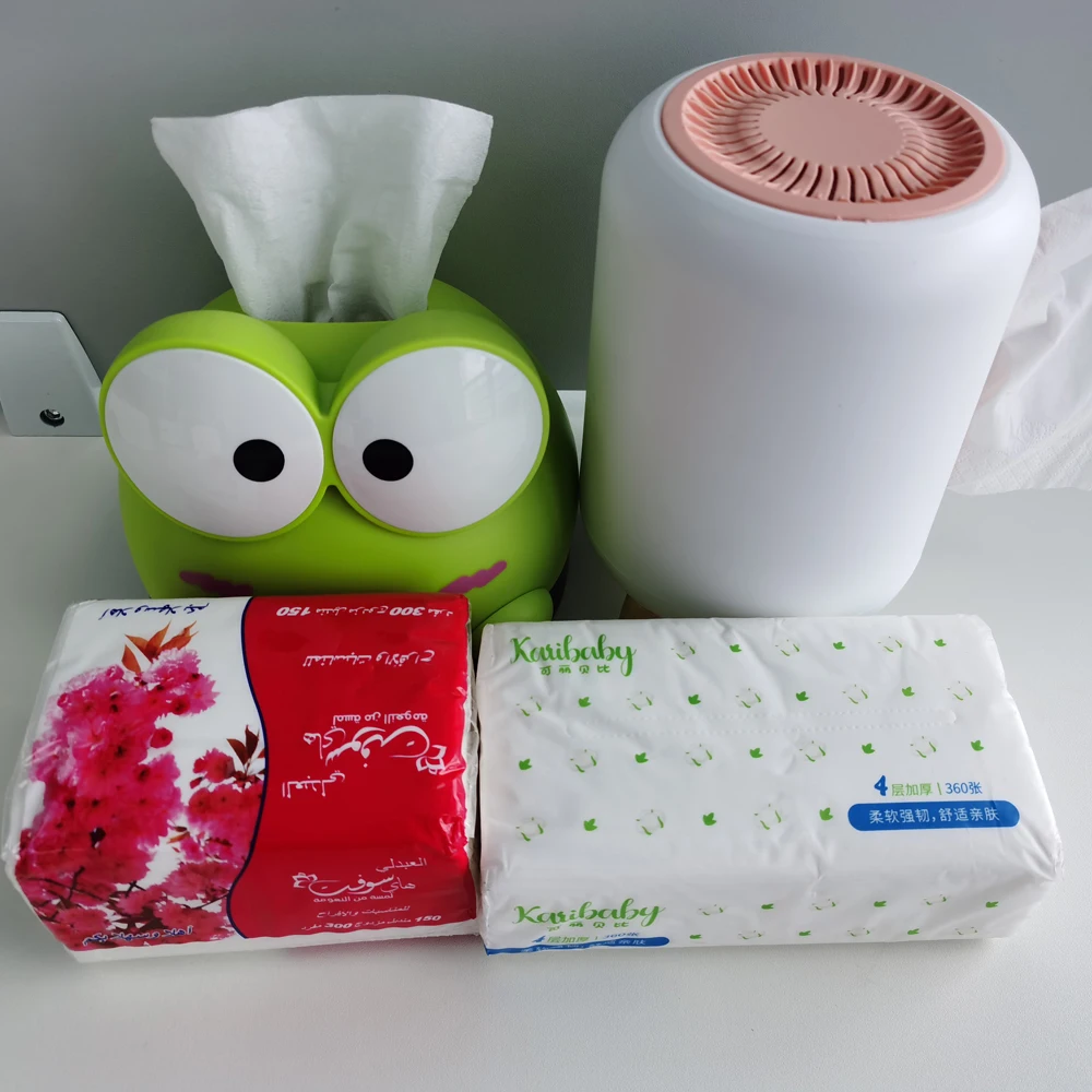 Wholesale  Soft packing poly bag tissue paper OEM  Pack Facial Tissue Paper soft facial tissue