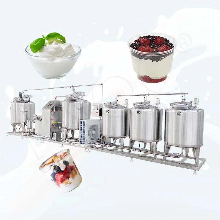 HNOC Drinking Yoghurt Milk Pasteurization Tank 100l Process Machine Dairy Yogurt Production Line