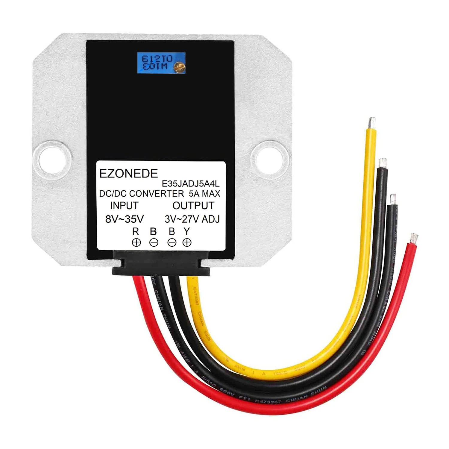 DC-DC Buck Converter DC 8-35V to 3-27V 5A Power Supply Step Down Regulator Module 24V 12V 5V Volt Transformer Stabilizer