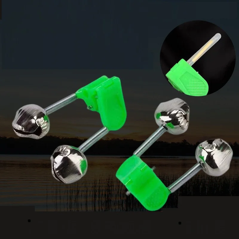 Alpha factory wholesale night fishing accessories rod bell alarm fishing bell