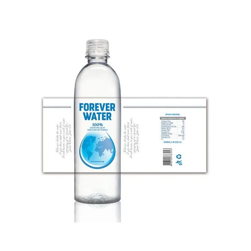 Wholesale Luxury OEM & ODM Manufacturer Custom Unique Customize Water Bottle Label