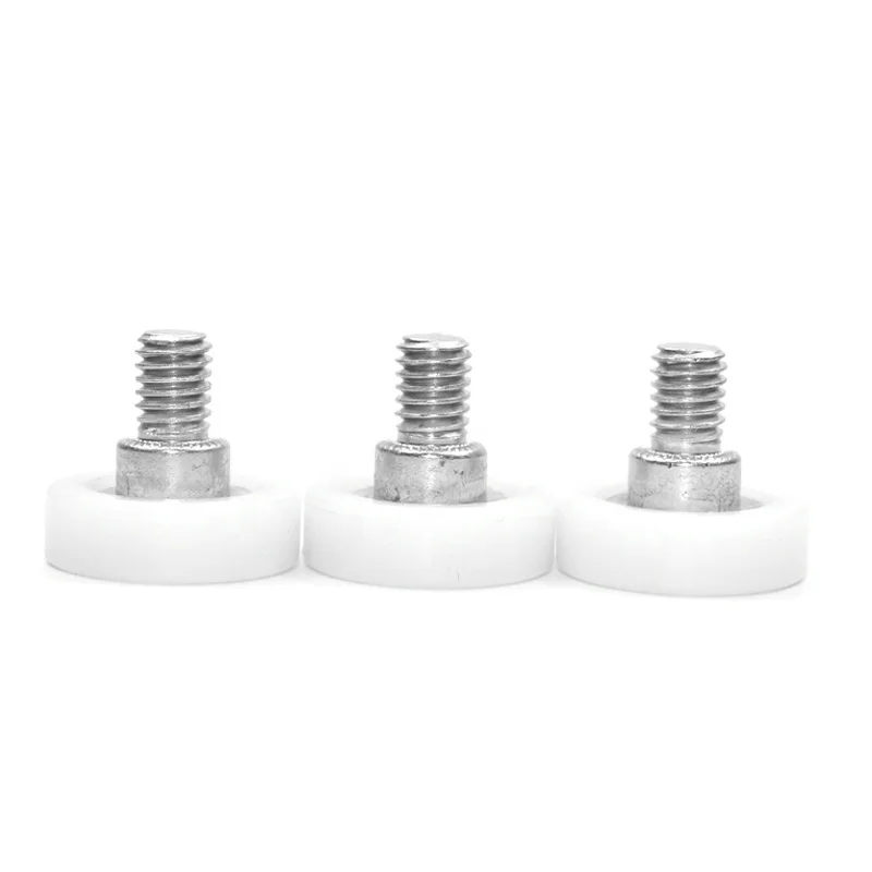 DR 22 nylon drawer slide with pulleys For sliding door system with nylon coated Drawer roller wheel
