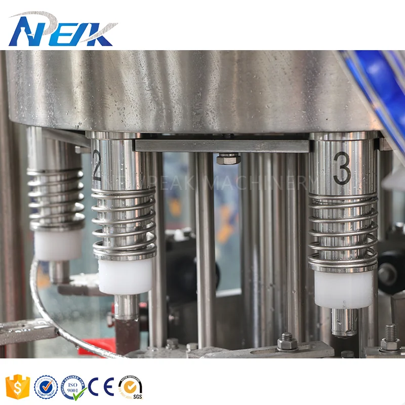 Hot Sale 2000BPH Automatic Bottling Machine Small Bottle Vial Water Filling Line