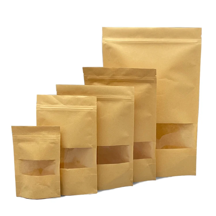 food packing bag paper kraft bag kraft paper packaging bag