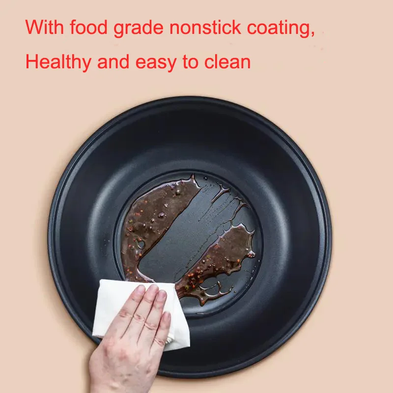 Factory customized OEM/ODM 1800W big power Non-stick Coated Multifunction Pot Electric Kitchen Soup Cooking pot