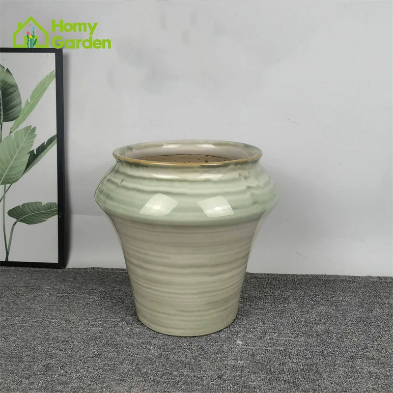 Antique terracotta Traditional Chinese Unique textured Ceramic Rustic Clay pottery Handmade Matt retro pot