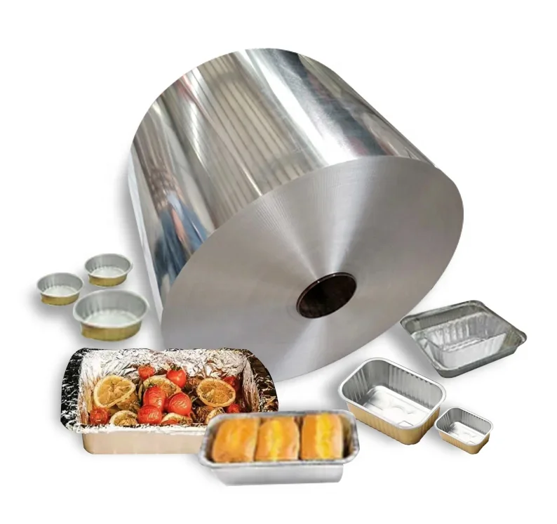 Aluminium Foil Jumbo Roll 8011 8079 Aluminum Foil Paper Jumbo Rolls Aluminium Coil Rolled Food Packaging