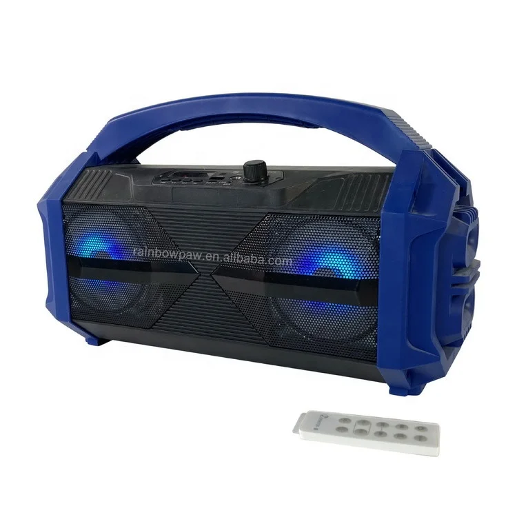 KTS Speaker KTS-1113  double 4 inch wireless high quality portable speaker, TWS, FM, USB, BT, TF card available