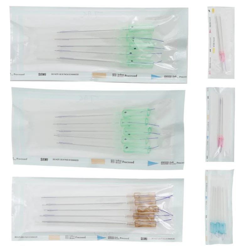 
3d mesh remove neck folds multi pdo thread needle with pdo thread lift with needle for beauty 