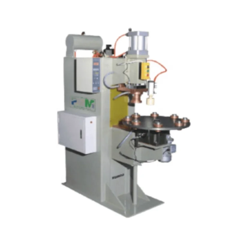 Hot Sale PLTN-200-8 Full-Auto Turntable Thread Cover Spot-welding Machine