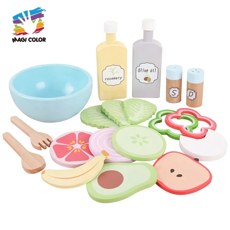 Обучающая деревянная игрушка для кухни, Миксер для тортов, игрушка для ролевых игр для детей W10D497