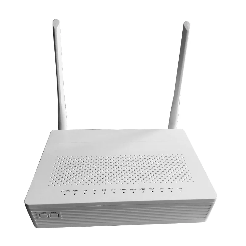 FTTH FTTB Solution Dualband 2.4GHz&5GHz wifi Router 4GE 802.11ac onu gpon ont