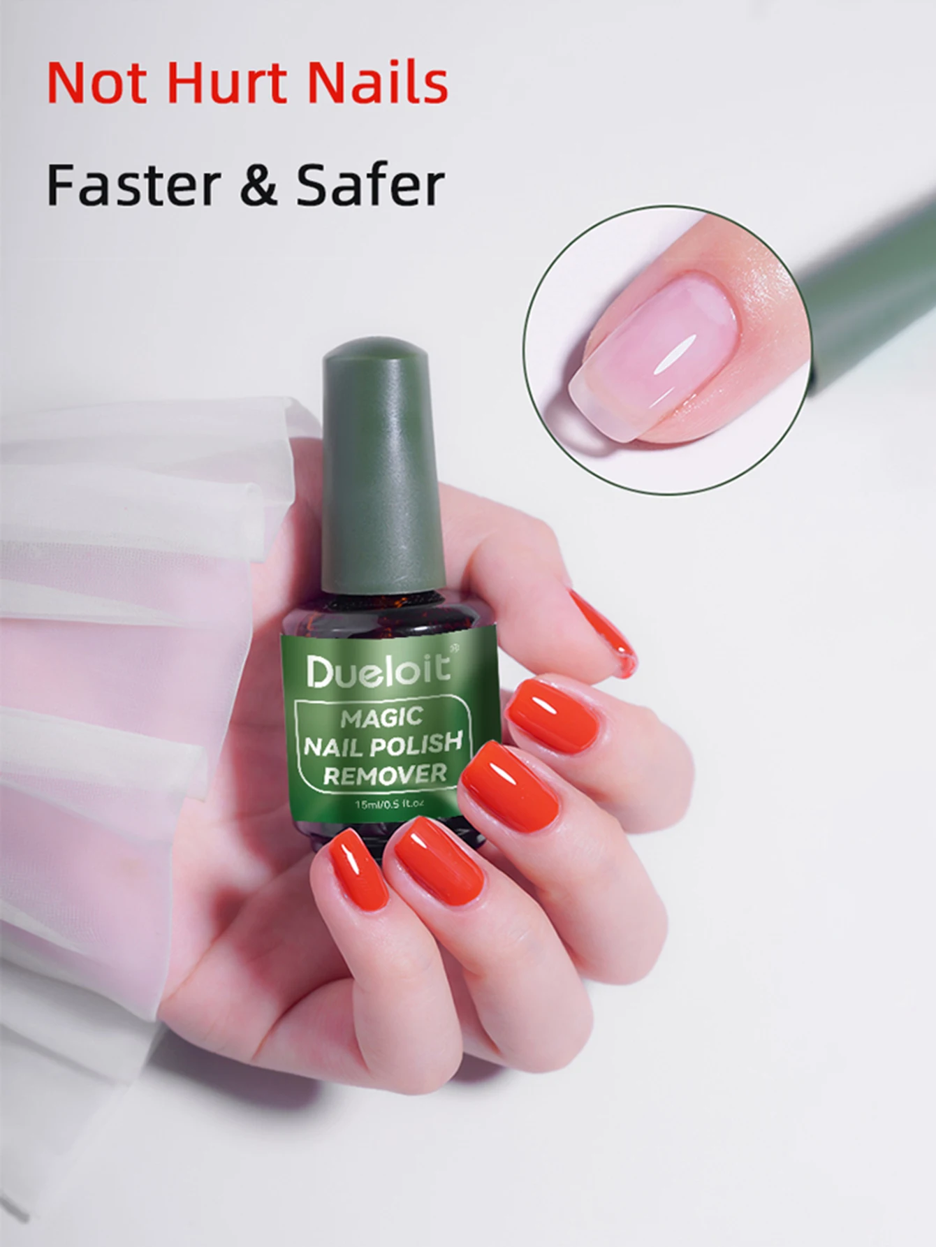 Magic Nail Remover Cream Fast Easy Remove Gel Nail Polish Poly Gel Gentle And Convenient Nail Polish Remover