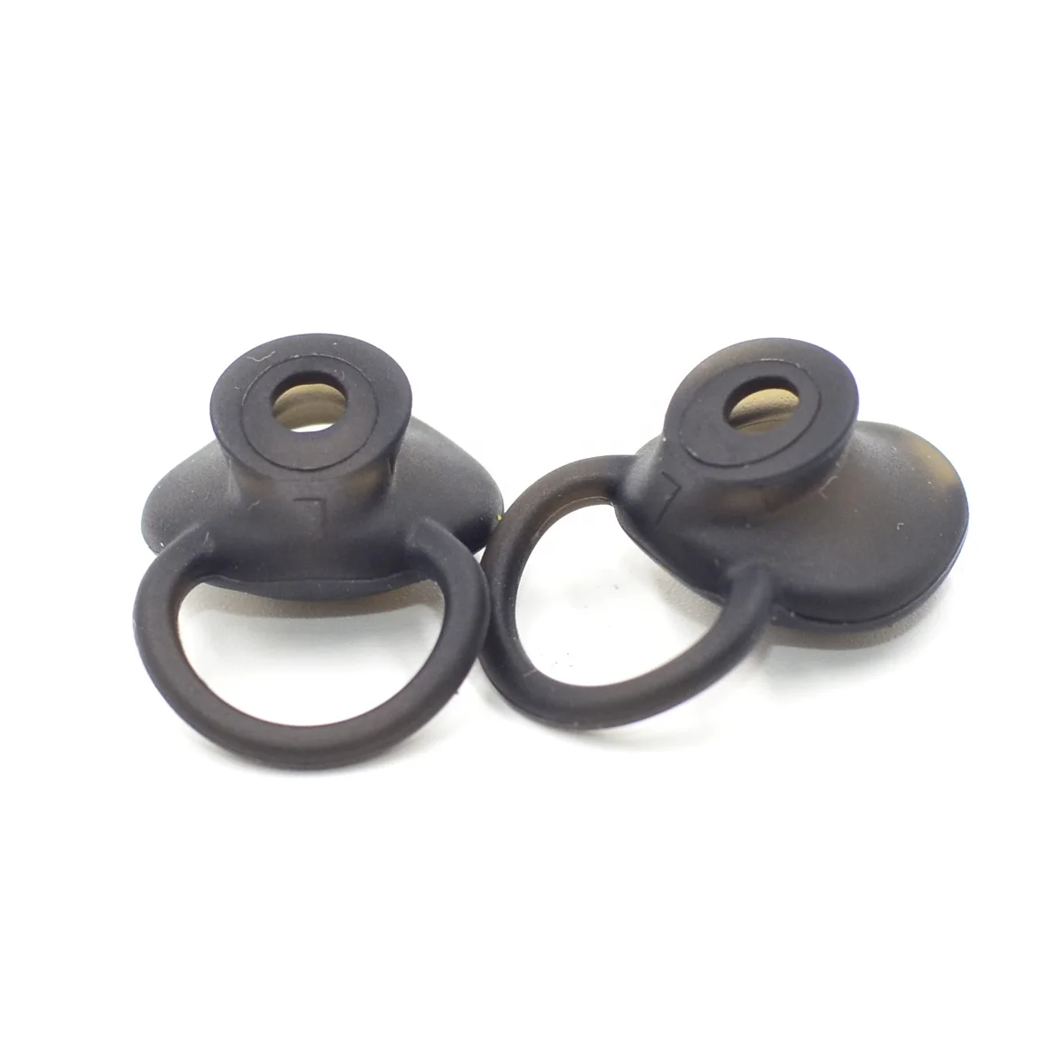 Replacement Black Ear Buds Gel tips silicone ear cushion pads oxygen users for TalkBand B5 B 5 Smart Bracelet Wearable ear pads