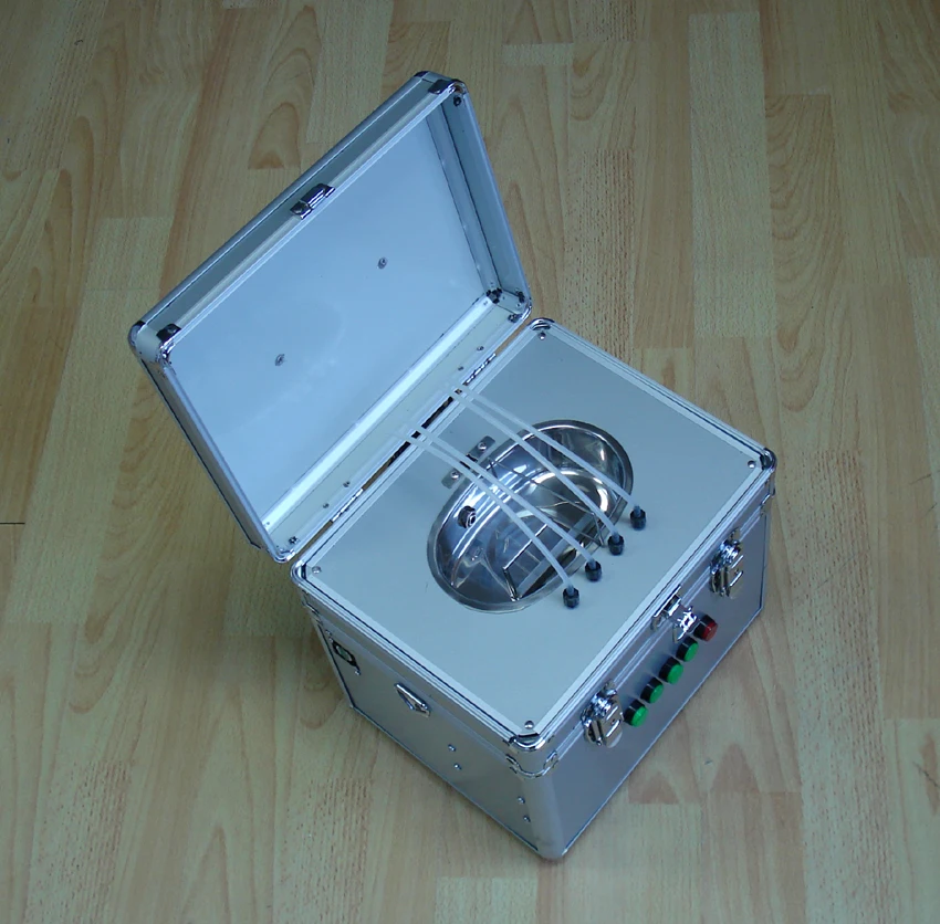 Ultrasonic solvent printhead cleaning machine for konica printer heads