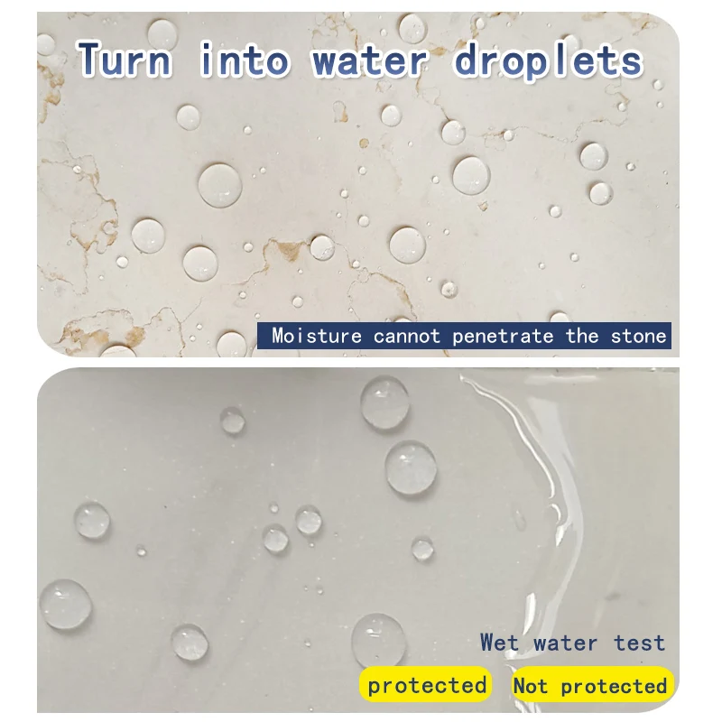 Waterproof, antifouling, acid-base and anti oxidation protective agent for marble stone on the ground and wall