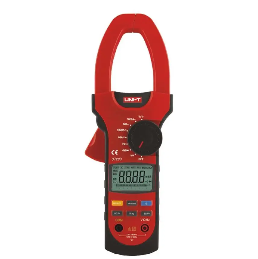 Hot selling UNI-T UT207A 1000A Digital Clamp Meter Clamp Multimeter