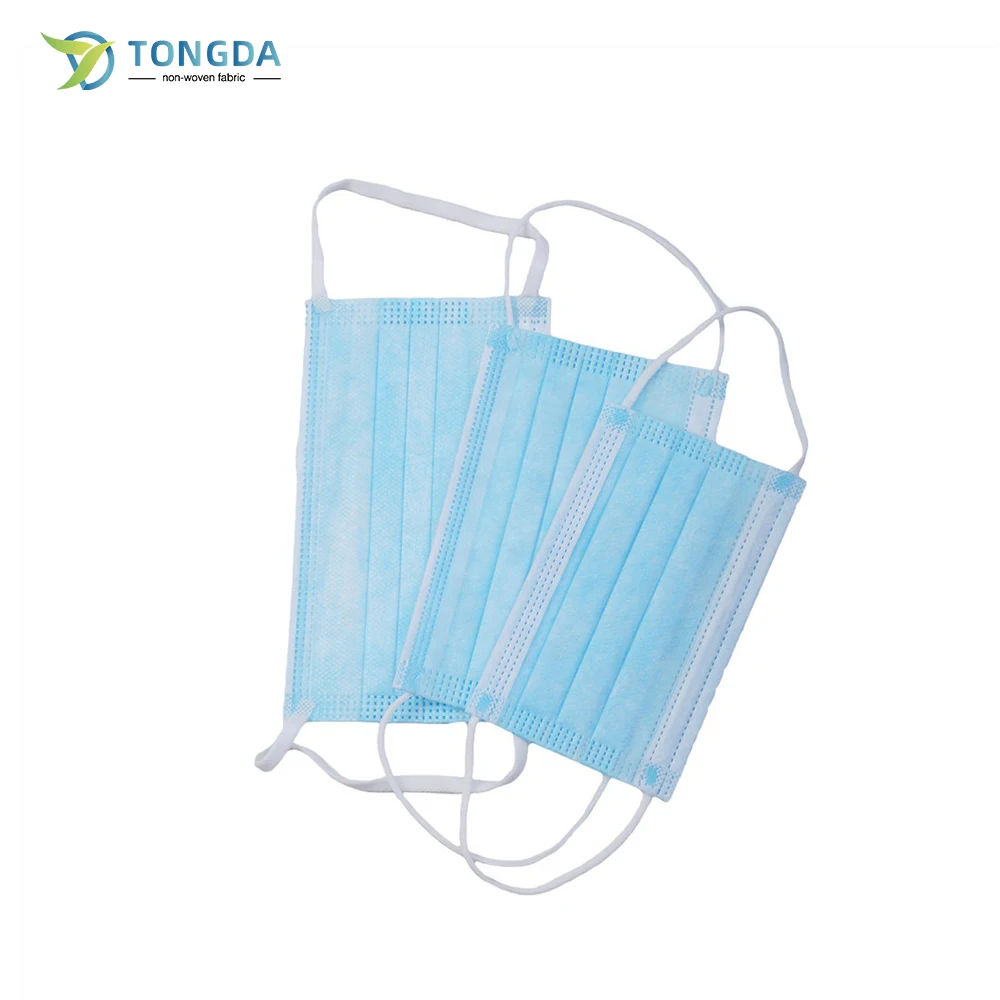 Disposable 3ply Non Woven Surgical Face Masks with CE Approval