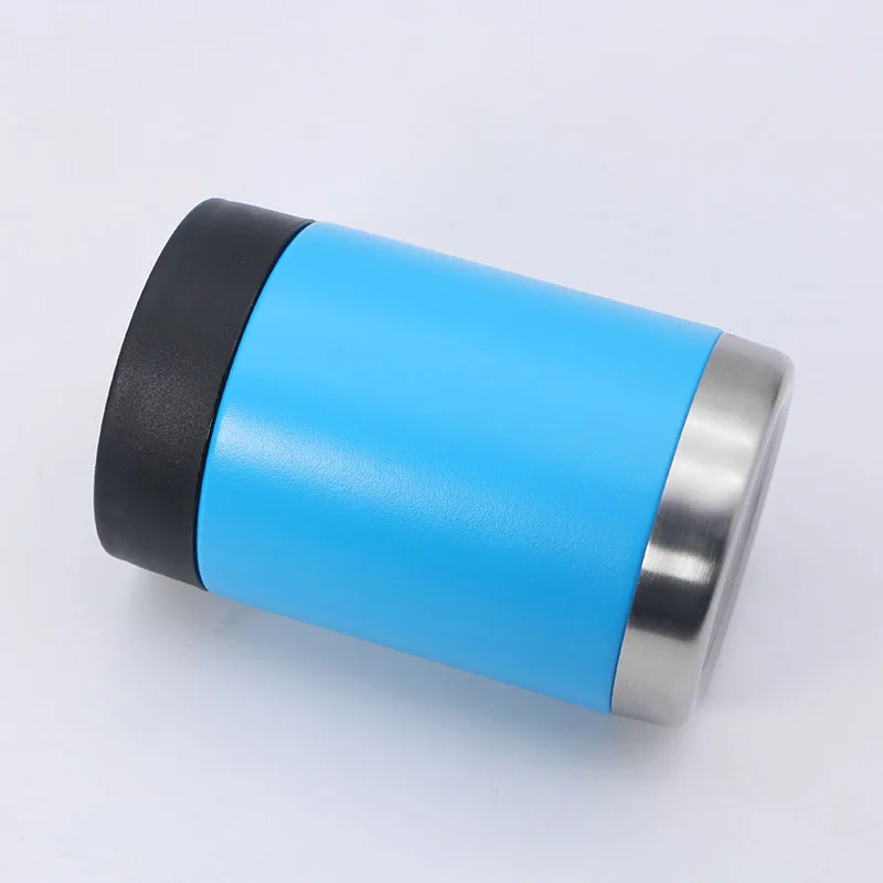 WeVi outdoor sport custom logo 12oz metal double walled beer can cooler