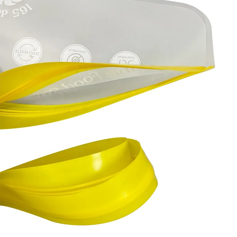 Hot Selling Low Price Clear Fruit Packaging Bags For Reusable Silicone Food Storage Bags