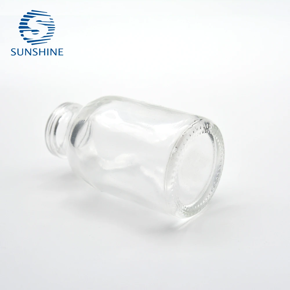 Wholesale 20ml clear sterile molded bottle with butyl rubber stopper and lid for injection