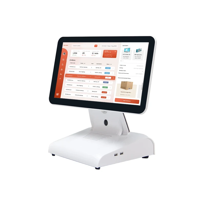 15 Inch 1024*768 Mobile Systems All In One Android Touch Screen Cash Register POS For Restaurant