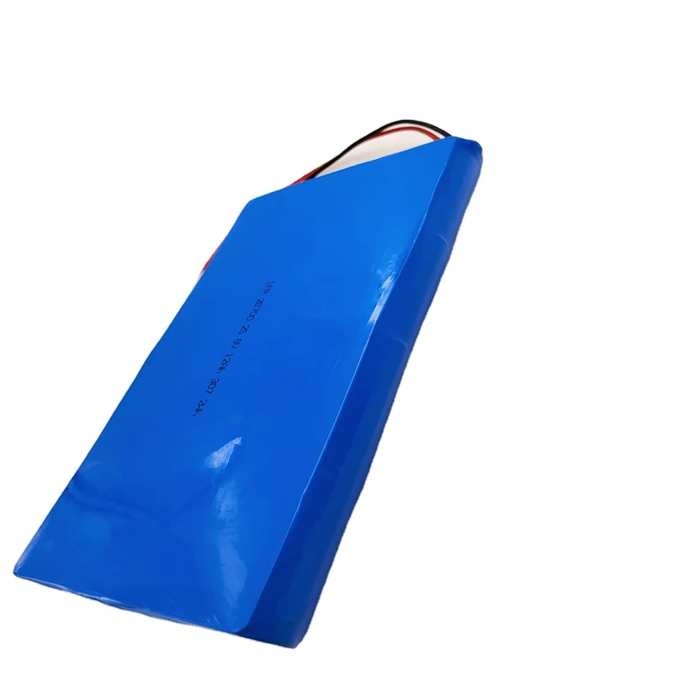 Super thin Deep cycle 24V 25.6V 12Ah 15Ah 20Ah LiFePo4 Battery Pack For Solar Panel Scooter Skateboard