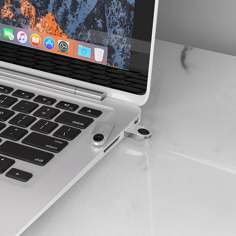 Беспроводное зарядное устройство hoco 5 лет гарантии UD9 USB-флеш-накопитель из металла 4ГБ 8ГБ 16ГБ 32ГБ 64ГБ 128