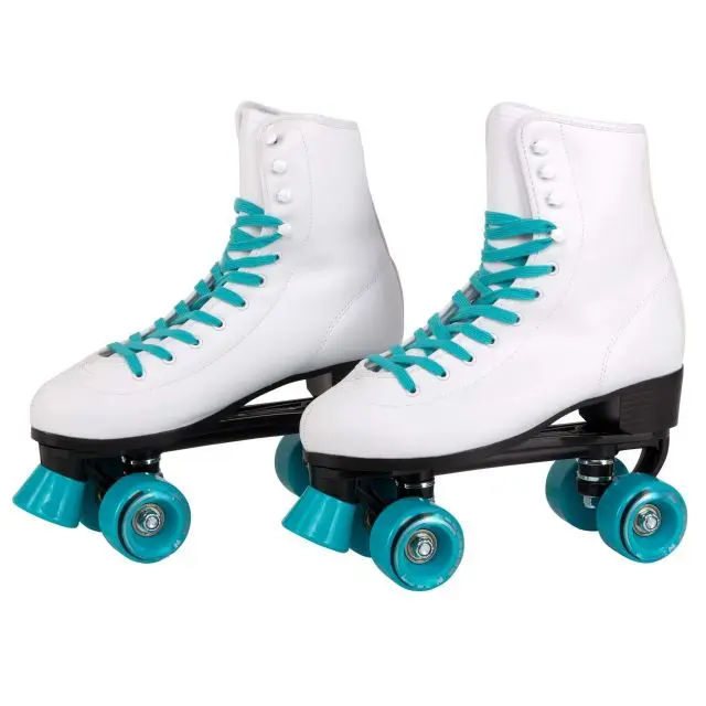 Premium Four-Wheel Adjustable Roller Skates Custom PU Leather Indoor/Outdoor Use for Women Men Boys Girls