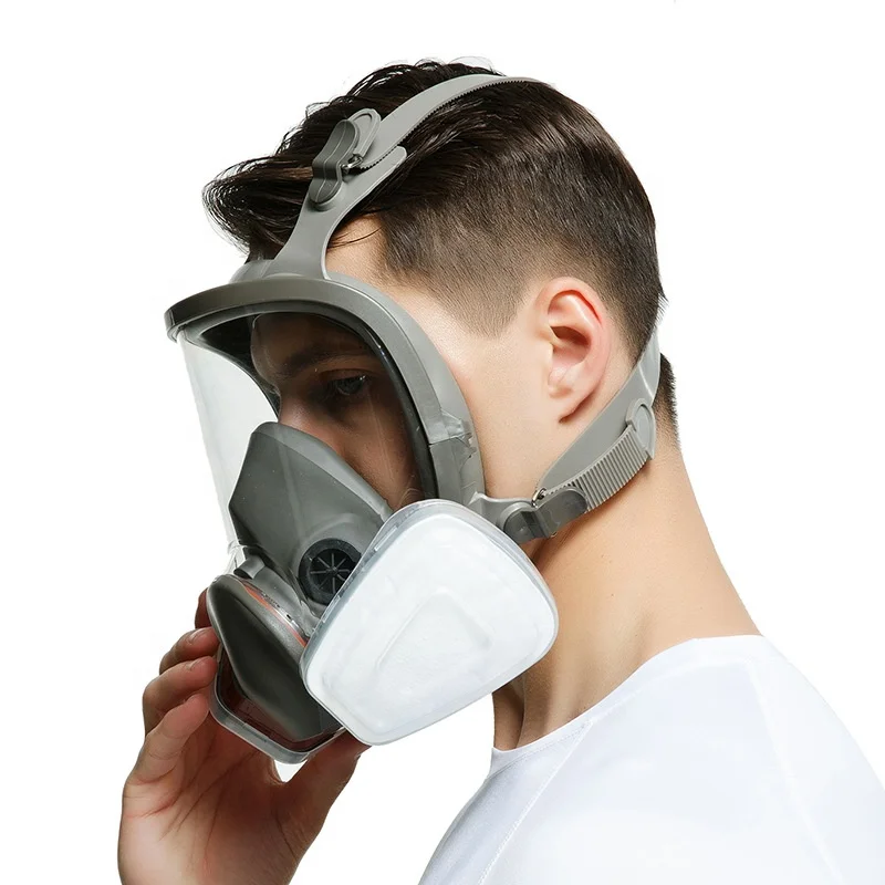 Wejump Protection Painting Dust Chemical Agricultural Full Gas Masks With Respirators