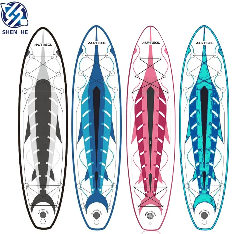 Inflatable Paddle Board  Cheap Surfboards Custom Drop Stitch Fins Surf Fish  Windsurfing Isup