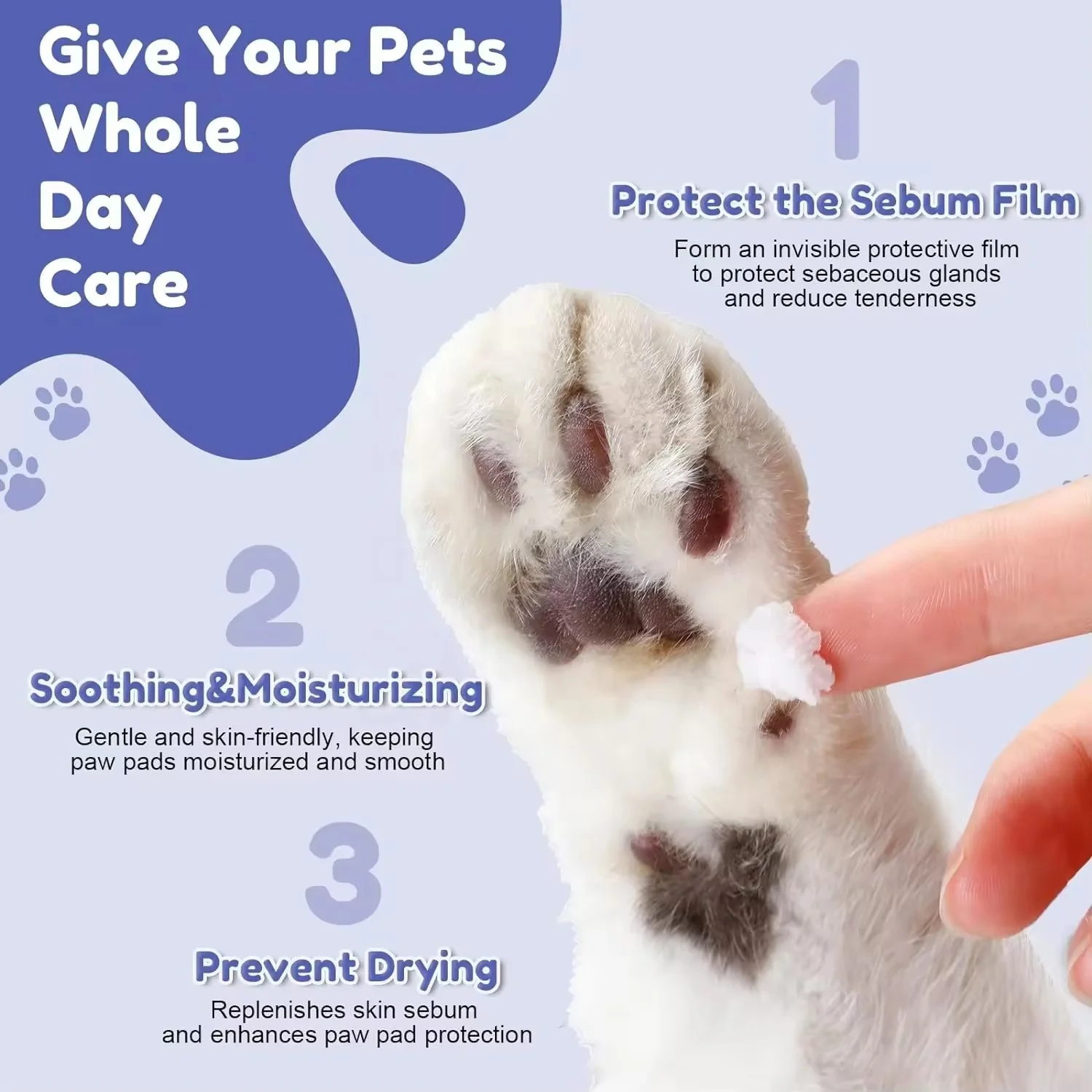 Pet Paw Balm Soothing Moisturizing Protection Repair Cracked Paws And Skin Nose Cat And Dog Foot Pad Cream