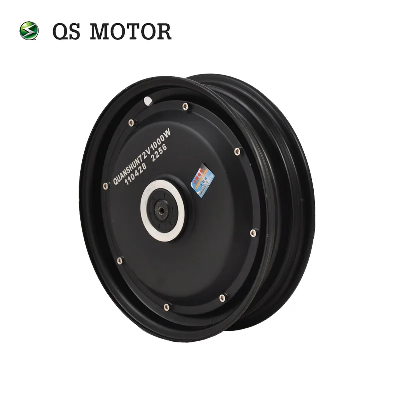 QSMOTOR 10inch 3000w 205 V3 bldc scooter hub motor 48v to 96v in High power quality with CE